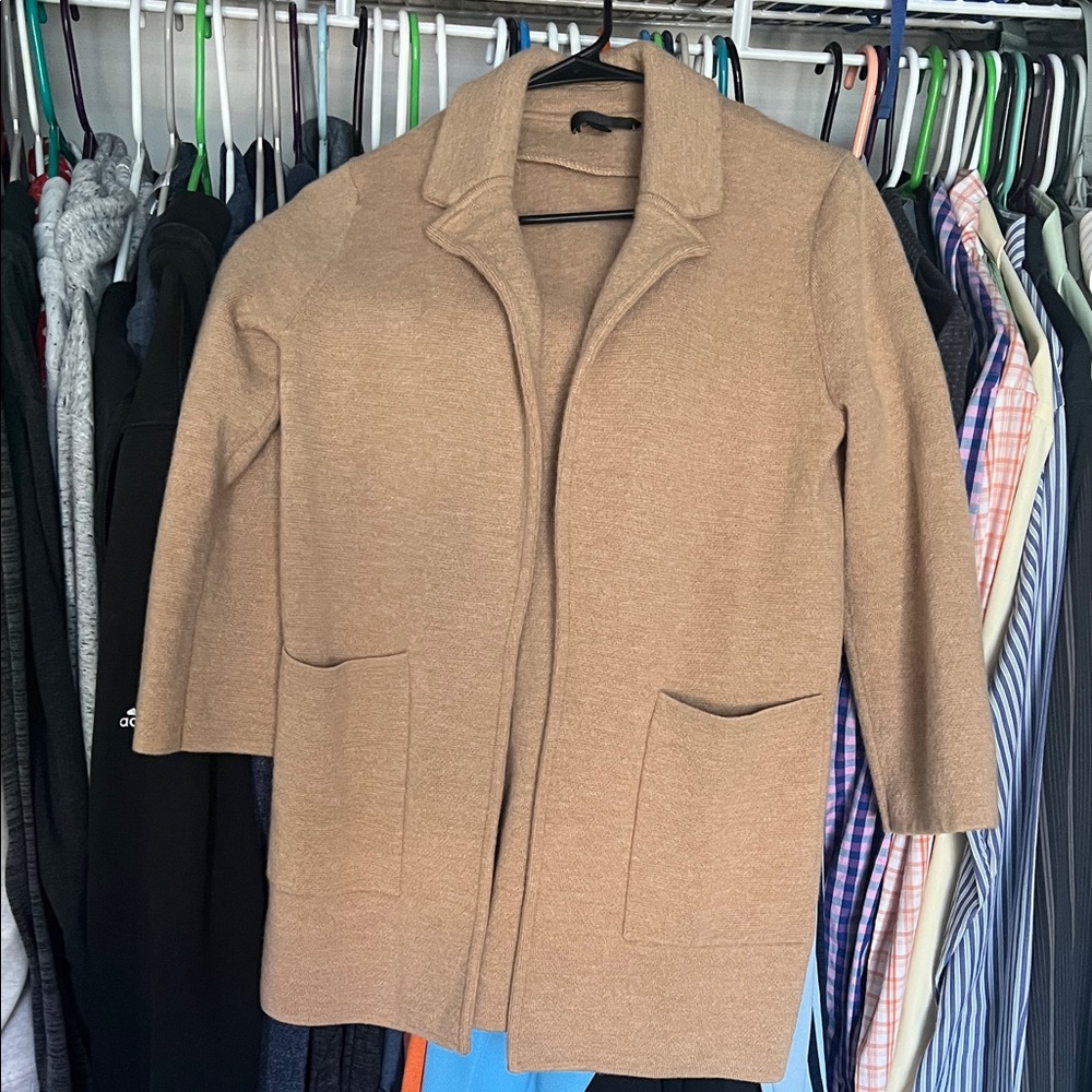 J. Crew Women's Tan Blazer Coat